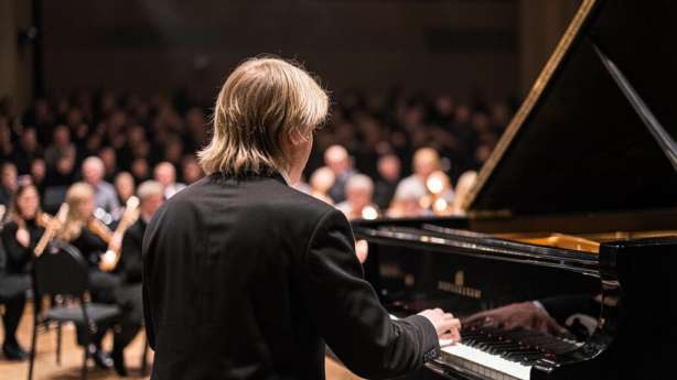 Alexander Malofeev all’Auditorium Manzoni con l’Orchestra Leonore 1 Alexander Malofeev all’Auditorium Manzoni con l’Orchestra Leonore