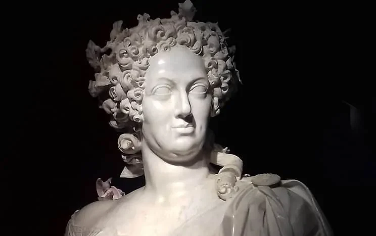 Una regina a Bologna 2 800px Busto ritratto di Cristina di Svezia Cartari e1773060098475